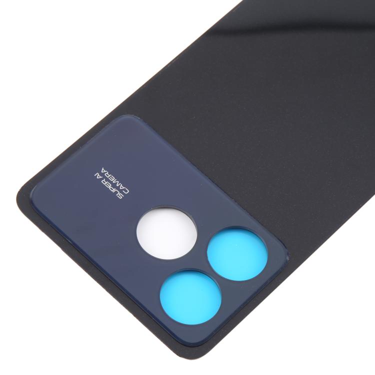 For ZTE Blade A36 Plastic Battery Back Cover - Black