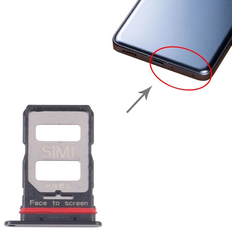 For Xiaomi Redmi K70 10pcs SIM Card Tray + SIM Card Tray