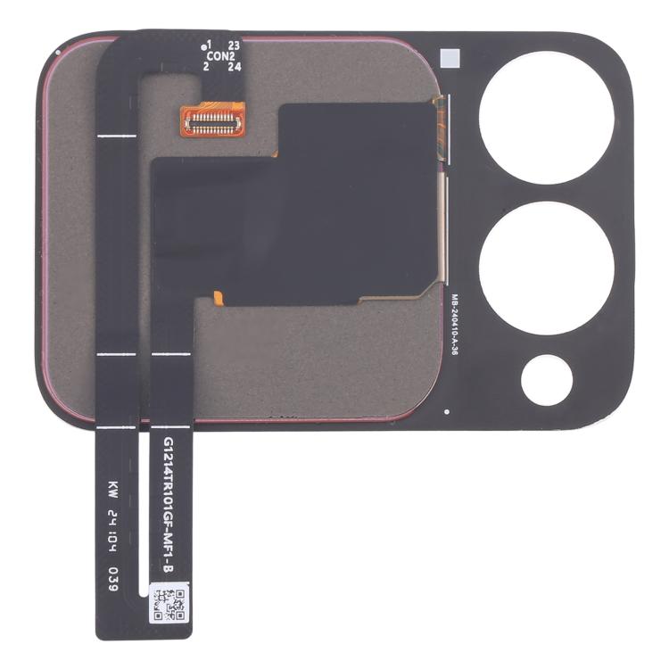 For Huawei Nova Flip Original LCD Secondary Screen with Digitizer Full Assembly - White