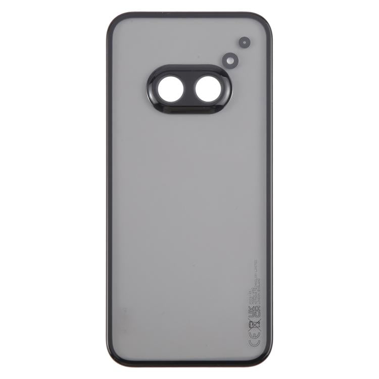 For Nothing Phone 2a Original Transparent Back Cover - Black