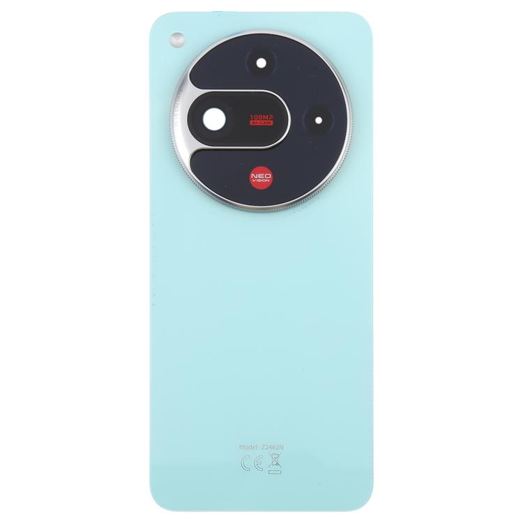 For ZTE nubia Focus 2 Z2462N Plastic Battery Back Cover with Camera Lens Frame