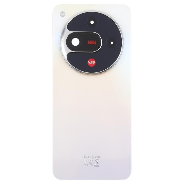 For ZTE nubia Focus 2 Z2462N Plastic Battery Back Cover with Camera Lens Frame