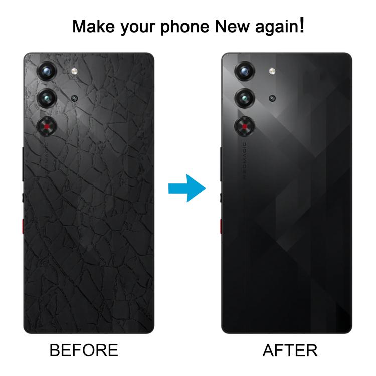 For ZTE nubia RedMagic 10 Pro Original Glass Battery Back Cover  - Black
