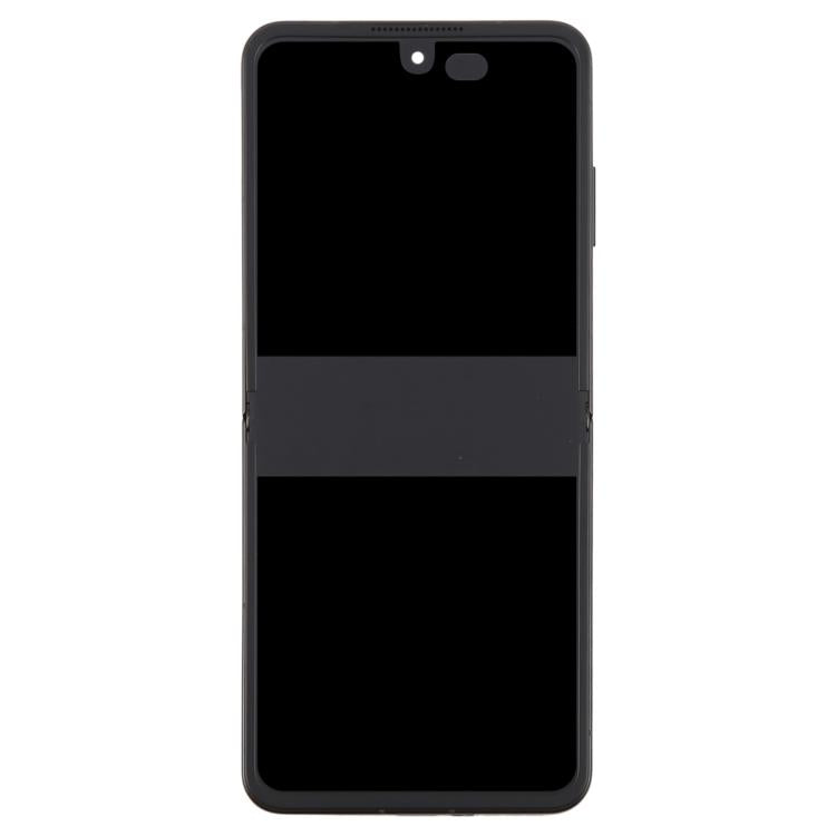 For ZTE nubia Flip Original OLED LCD Screen Digitizer Full Assembly with Frame