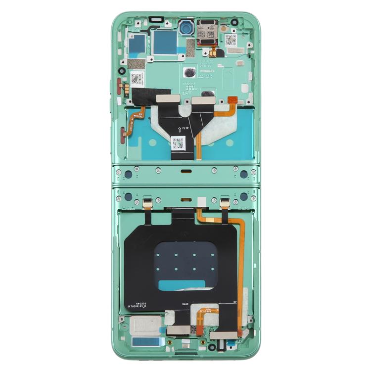 For Motorola Razr 60 / Razr 2025 Original LCD Screen Digitizer Full Assembly with Frame  - Green