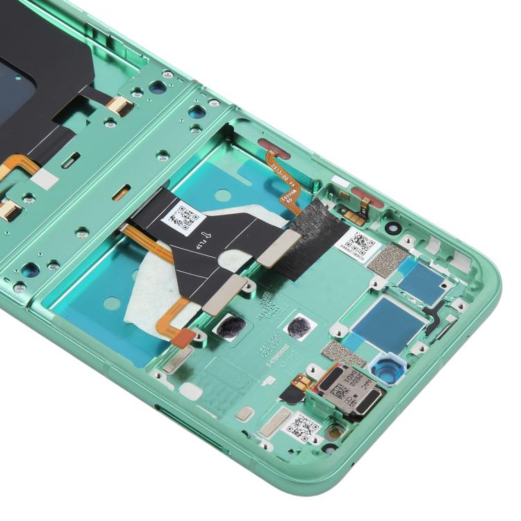 For Motorola Razr 60 / Razr 2025 Original LCD Screen Digitizer Full Assembly with Frame  - Green