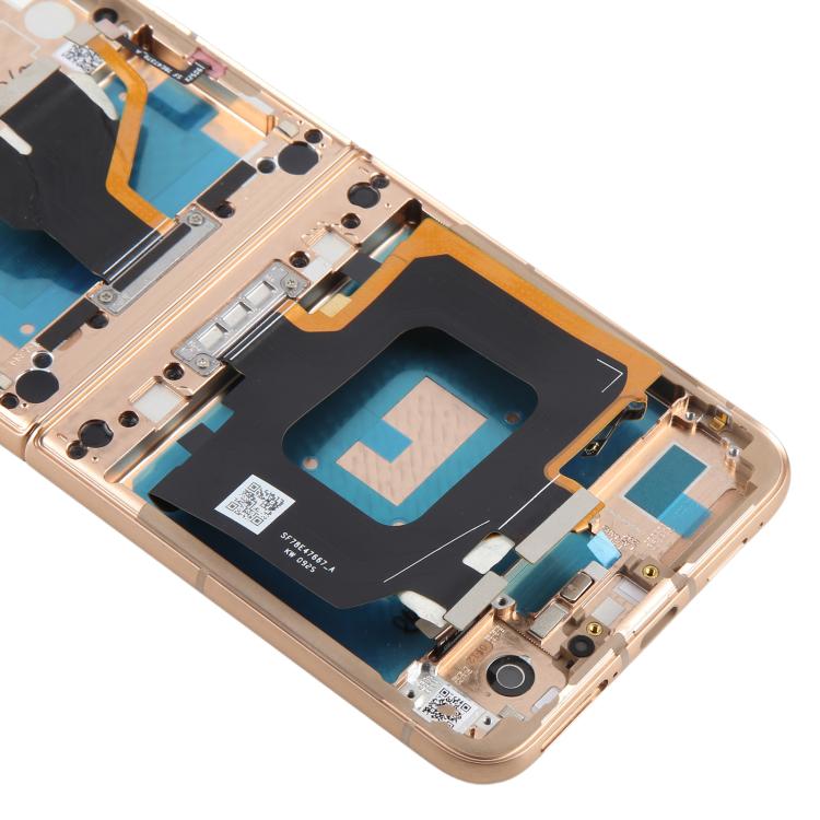 For Motorola Razr 60 Ultra / Razr Ultra 2025 Original LCD Screen Digitizer Full Assembly with Frame - Gold