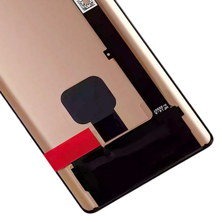 For ZTE Axon A41 Ultra 5G A2023H OLED LCD Screen with Digitizer Full Assembly  - Black