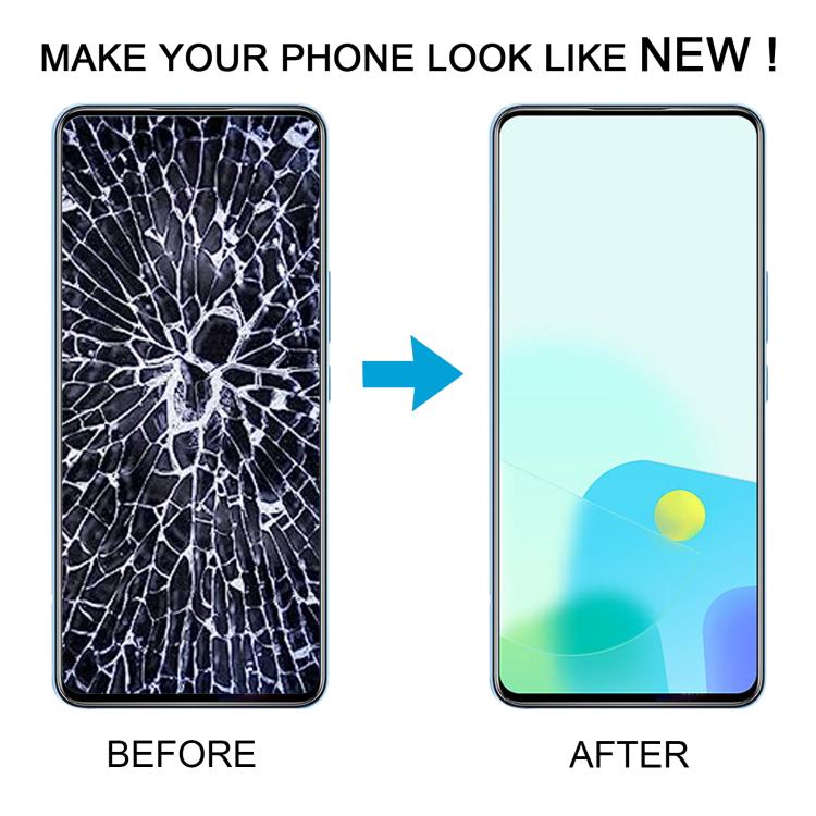 For ZTE Axon 30S A2322 AMOLED Original LCD Screen with Digitizer Full Assembly  - Black