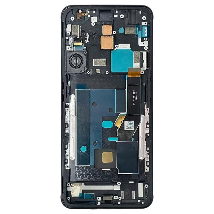 For ZTE nubia RedMagic 6 Pro NX669J-P Original LCD Screen Digitizer Full Assembly with Frame