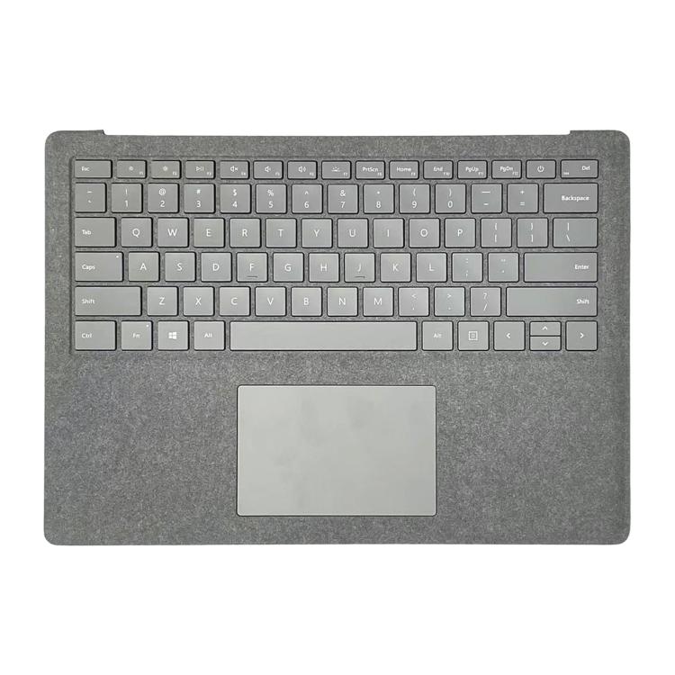 For Microsoft Surface Laptop 1/2 1769/1782 US Keyboard with C Shell / Touchpad  - Grey