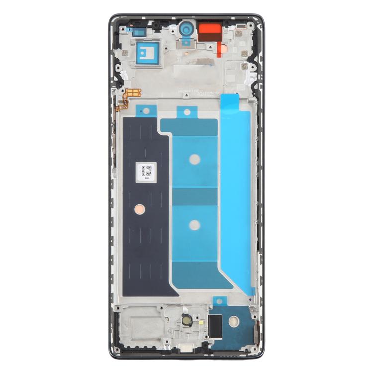 For Infinix Hot 50 Pro+ 4G X6880 AMOLED Original LCD Screen Digitizer Full Assembly with Frame  - Black