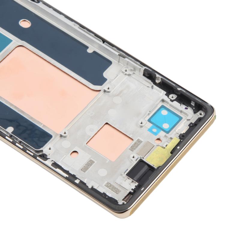 For Infinix Zero 30 4G X6731B AMOLED Original LCD Screen Digitizer Full Assembly with Frame  - Gold