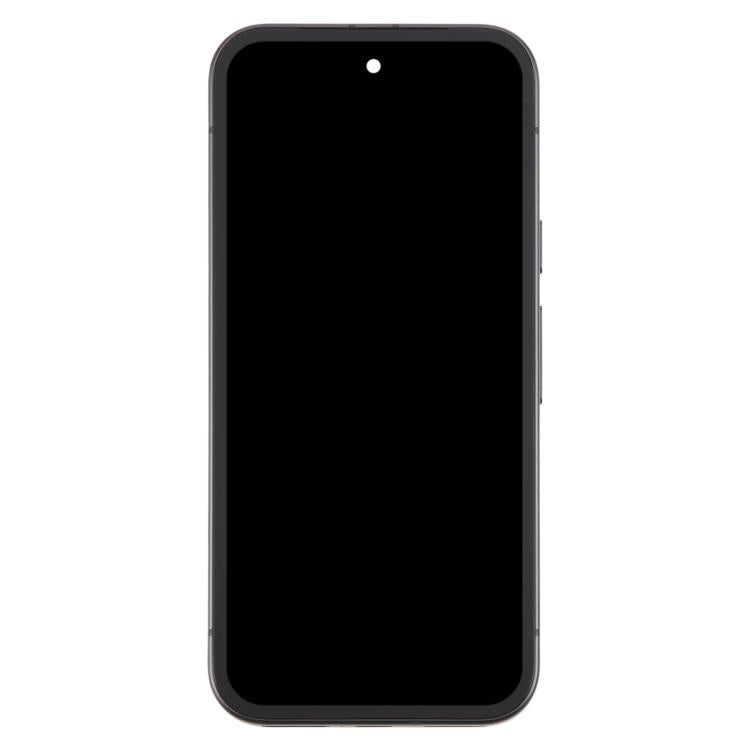 For Google Pixel 9a GXQ96 GTF7P G3Y12 OLED Original LCD Screen Digitizer Full Assembly with Frame  - Black