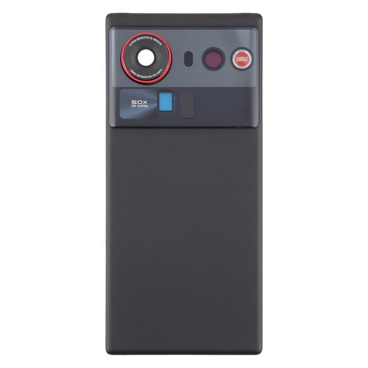 For ZTE nubia Z80 Ultra NX741J Plastic Battery Back Cover with Camera Lens Frame