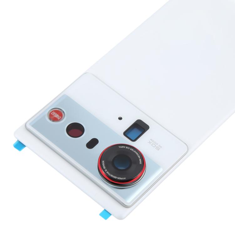 For ZTE nubia Z80 Ultra NX741J Plastic Battery Back Cover with Camera Lens Frame