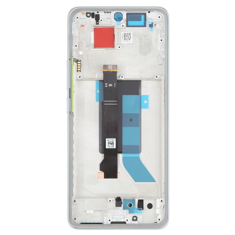 For Xiaomi Redmi Note 14 Pro 5G India Original LCD Screen Digitizer Full Assembly with Frame