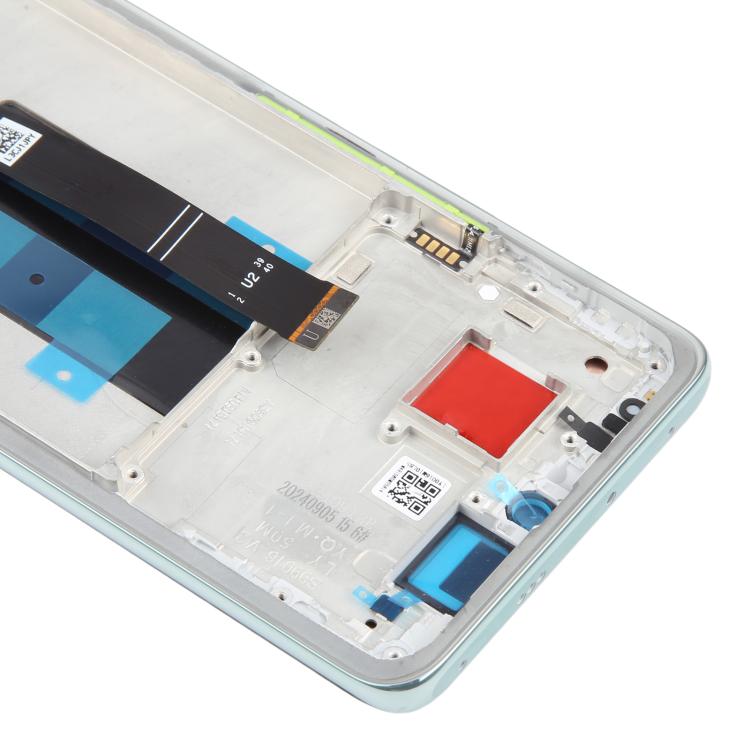 For Xiaomi Redmi Note 14 Pro 5G India Original LCD Screen Digitizer Full Assembly with Frame