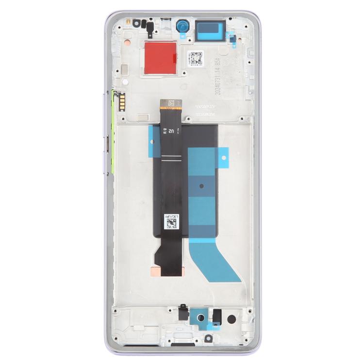 For Xiaomi Redmi Note 14 Pro 5G India Original LCD Screen Digitizer Full Assembly with Frame
