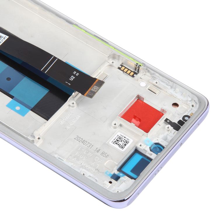 For Xiaomi Redmi Note 14 Pro 5G India Original LCD Screen Digitizer Full Assembly with Frame