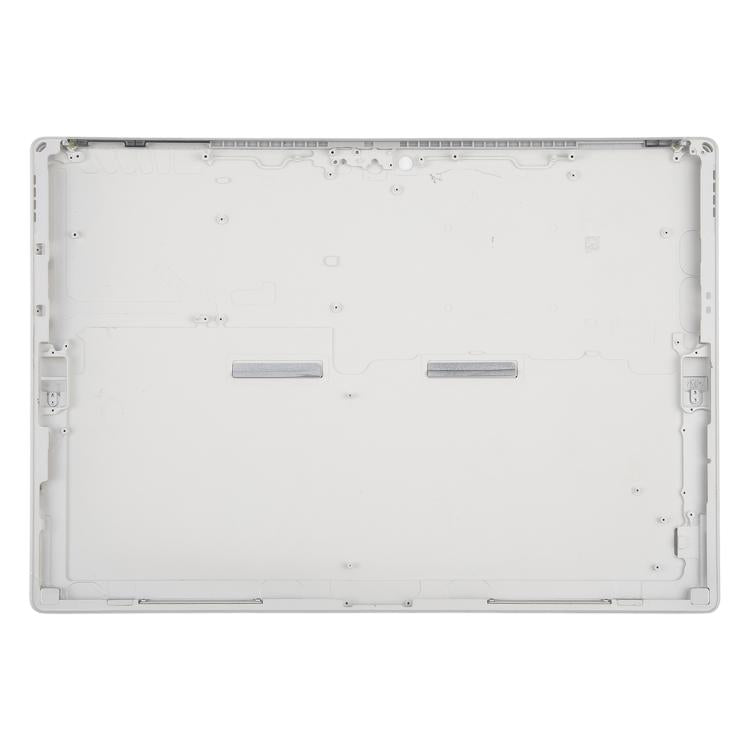 For Microsoft Surface Pro 7 1866 D-side Back Cover with Frame - Silver