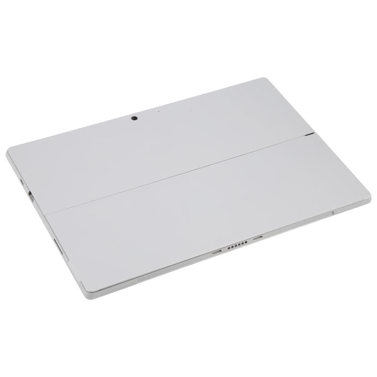 For Microsoft Surface Pro 7 1866 D-side Back Cover with Frame - Silver
