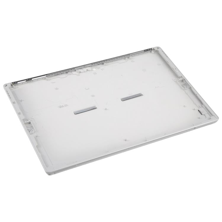 For Microsoft Surface Pro 7 1866 D-side Back Cover with Frame - Silver