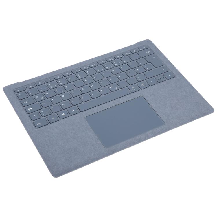 For Microsoft Surface Laptop 4 13.5 inch UK German Keyboard with C Shell / Touchpad  - Blue