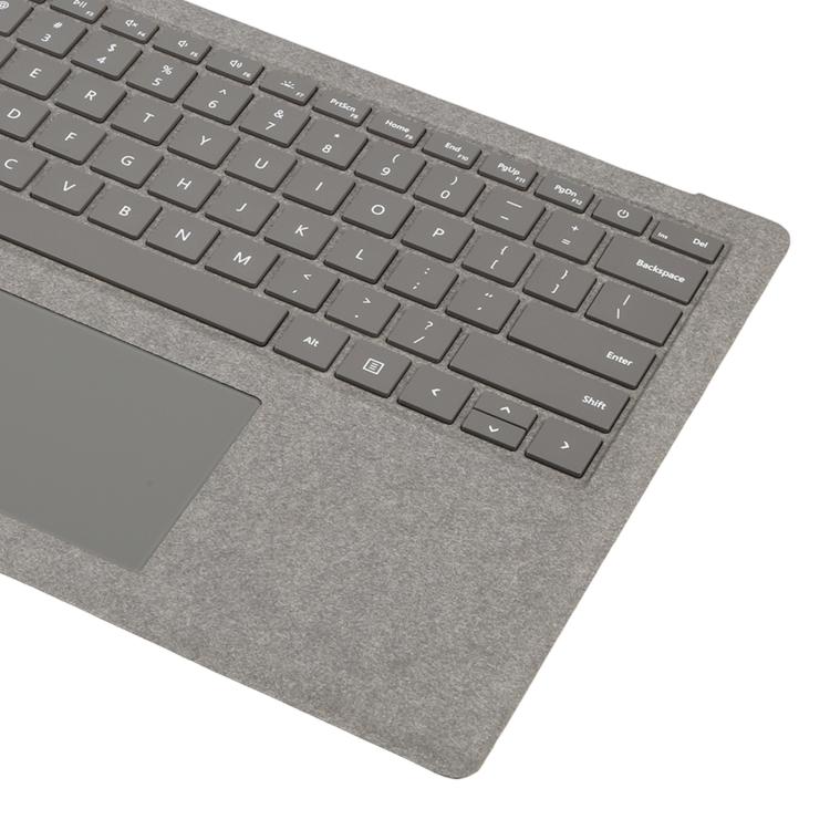 For Microsoft Surface Laptop 1 / 2 US Keyboard with C Shell / Touchpad  - Dark Gray