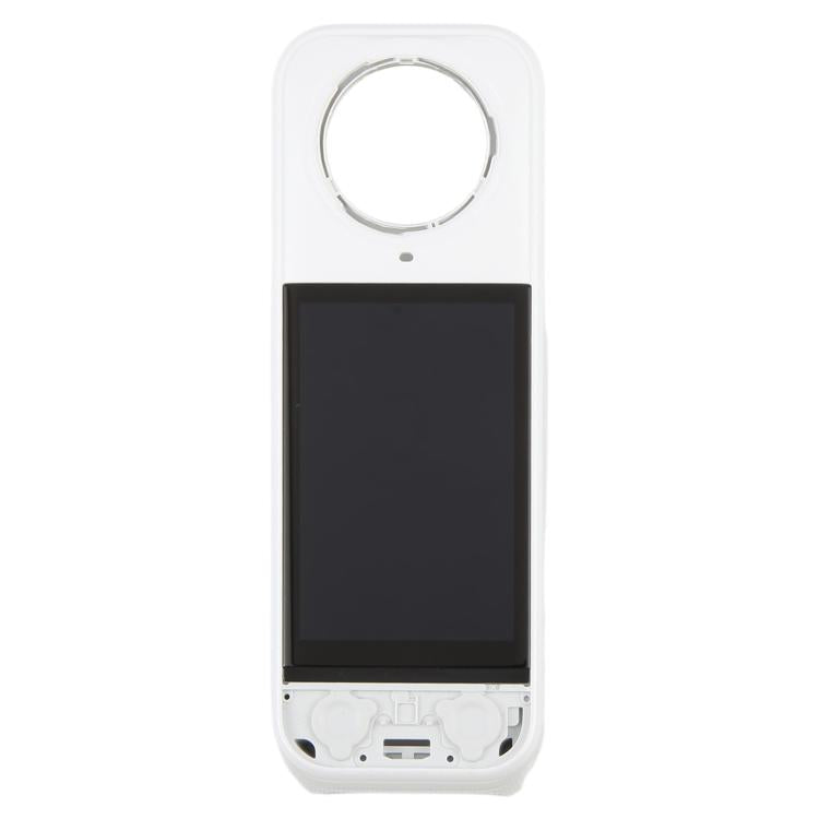 For Insta360 X5 Original LCD Screen Digitizer Full Assembly with Middle Frame - White