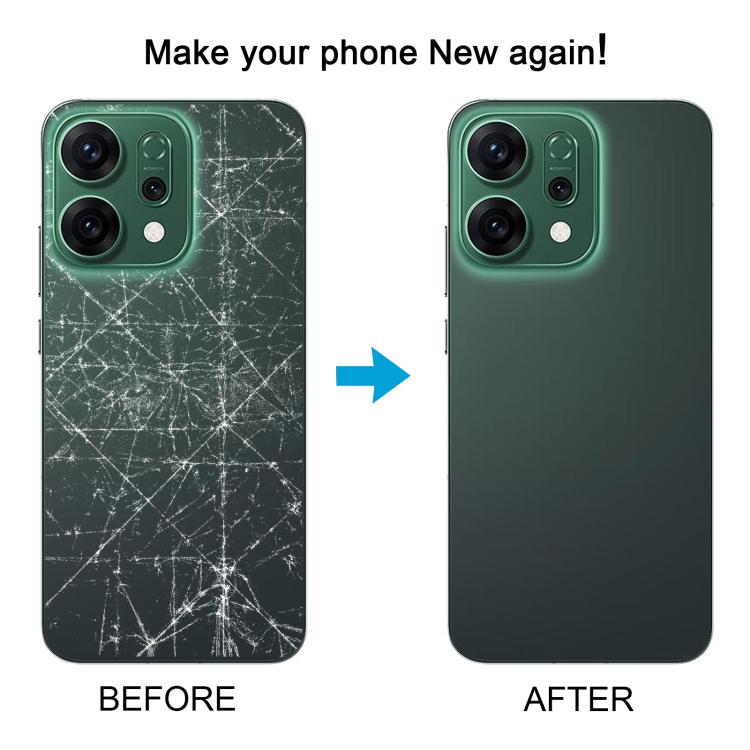 For OPPO Reno 14 Global Battery Back Cover with Camera Lens Frame - Green