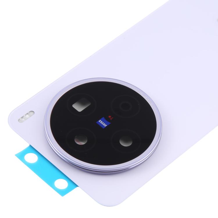 For vivo X200T 5G India Original Battery Back Cover with Camera Lens Frame - Purple