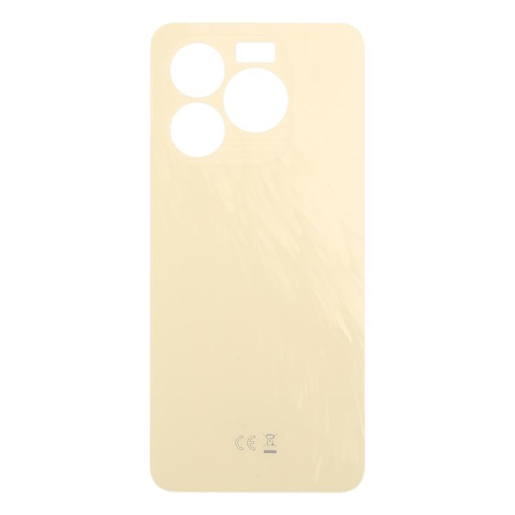 For Oukitel C65 Pro Plastic Battery Back Cover - Gold