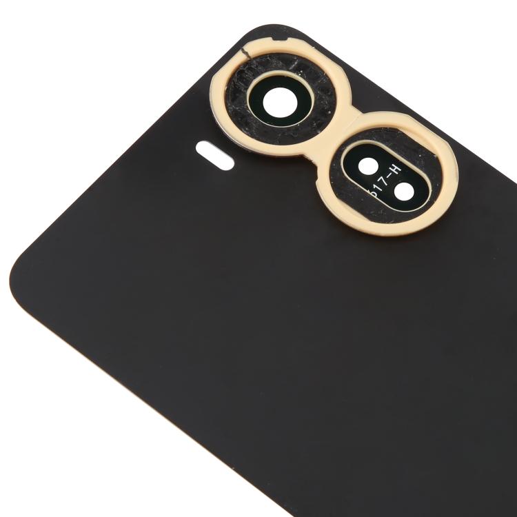 For ZTE Axon 40 Lite Plastic Battery Back Cover with Camera Lens Frame
