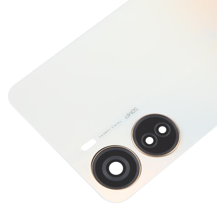 For ZTE Axon 40 Lite Plastic Battery Back Cover with Camera Lens Frame