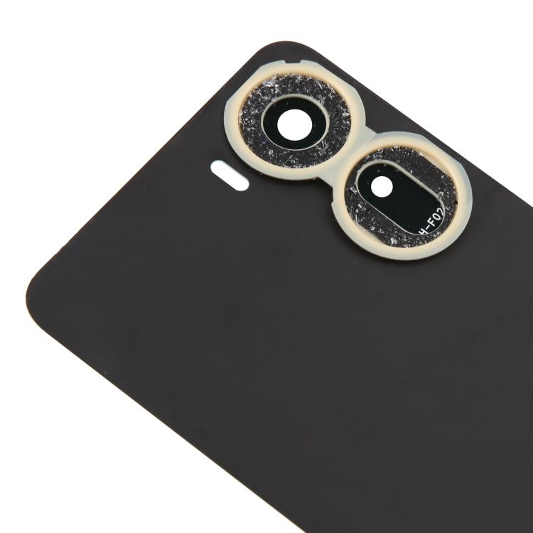 For ZTE Axon 40 Lite Plastic Battery Back Cover with Camera Lens Frame