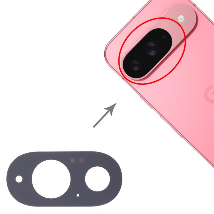 For Google Pixel 9 10pcs Back Camera Lens