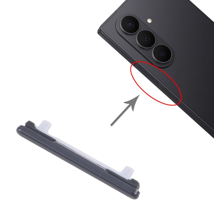 For Samsung Galaxy Z Fold7 SM-F966B 10pcs Volume Control Button  - Black