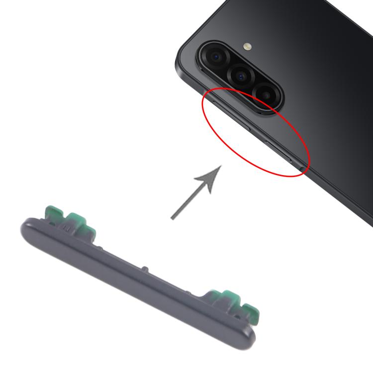For Samsung Galaxy A17 5G SM-A176B 10pcs Volume Control Button  - Black