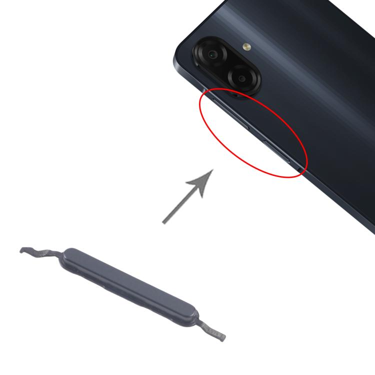 For Samsung Galaxy M07 SM-M075F 10pcs Volume Control Button  - Black