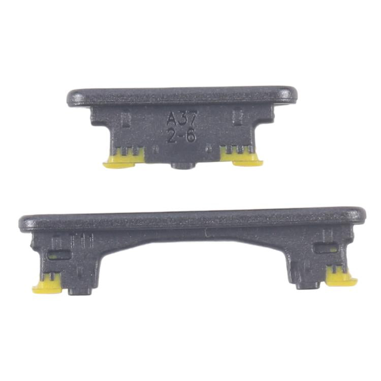 For Samsung Galaxy A37 SM-A376B 10set Power Button and Volume Control Button  - Black