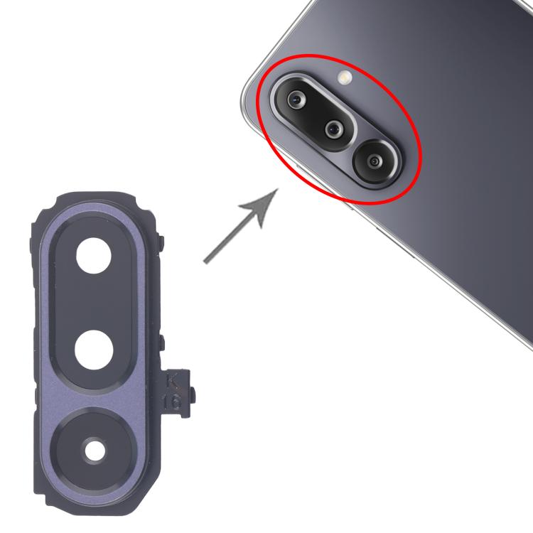 For Samsung Galaxy M36 SM-M366B 10pcs Rear Camera Lens Cover  - Black