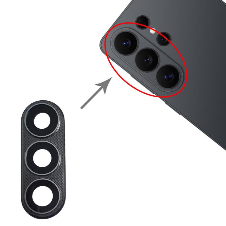 For Samsung Galaxy S26 Ultra SM-S948B 10pcs Rear Camera Lens Cover  - Black