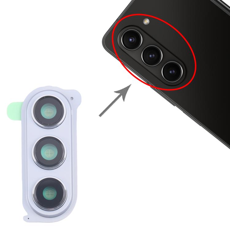 For Samsung Galaxy Z Fold5 SM-F946B 10pcs Rear Camera Lens Cover