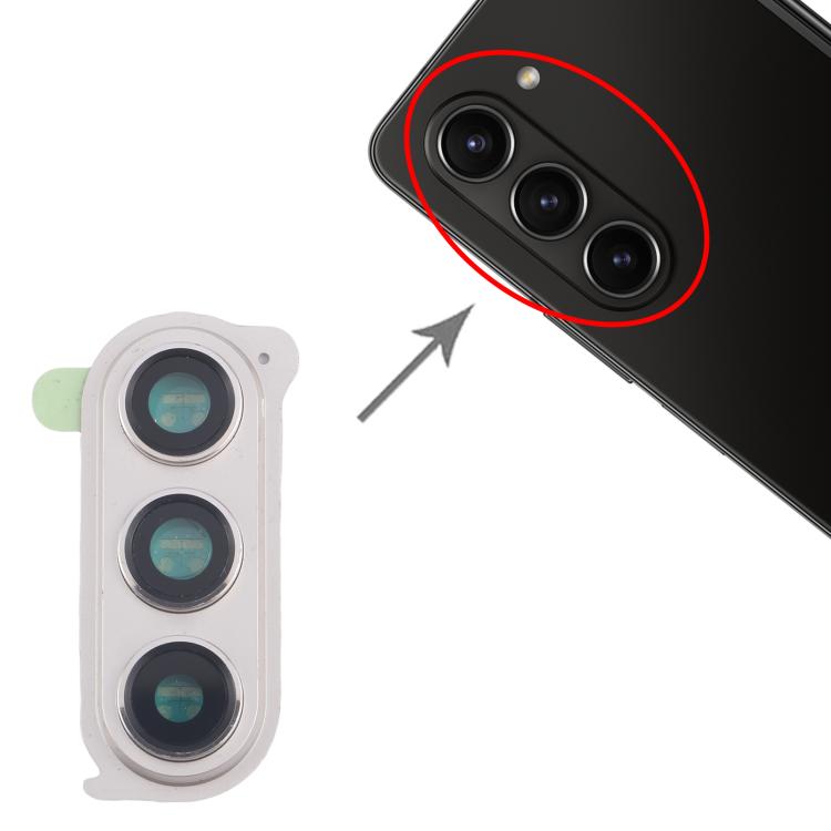 For Samsung Galaxy Z Fold5 SM-F946B 10pcs Rear Camera Lens Cover