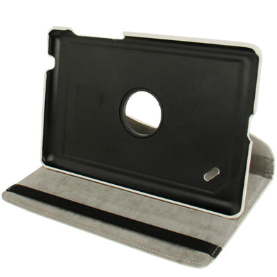 360 Degree Rotation Lichi Texture Leather Case with Holder for Acer Iconia B1-A71