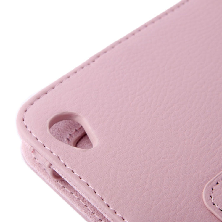 Litchi Texture Horizontal Flip Leather Case with Holder for Acer Iconia W3