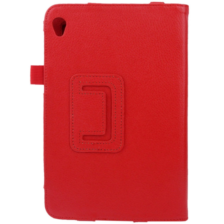 Litchi Texture Horizontal Flip Leather Case with Holder for Acer Iconia W3