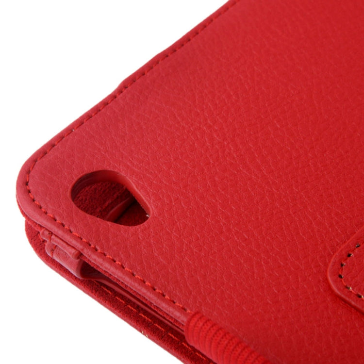Litchi Texture Horizontal Flip Leather Case with Holder for Acer Iconia W3