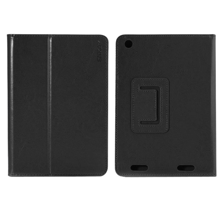 ENKAY Crazy Horse Texture Protective Leather Case with Holder for Acer Iconia A1-830
